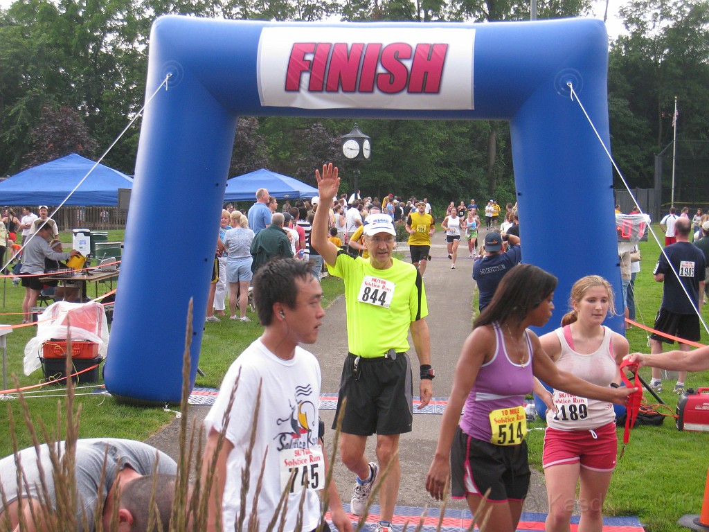 Solstice 10K 2010-06 0400.jpg - The 2010 running of the Northville Michigan Solstice 10K race. Six miles of heat, humidity and hills.